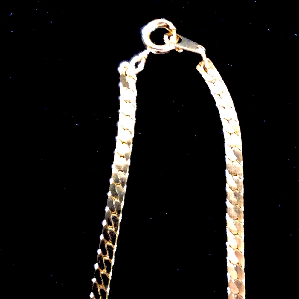 💛18kt Gold Plated Cubic Zarconia Heart Necklace💛 - Picture 4 of 4